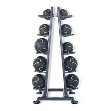 10 Med Ball Stand with Med Ball or Double Grip Sets