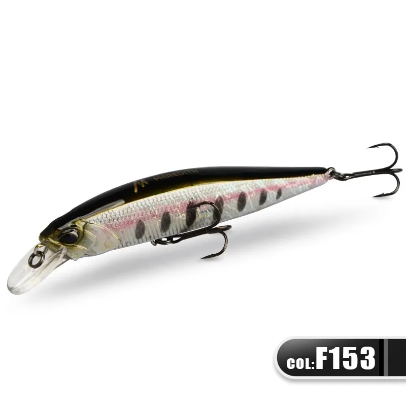 100F 14g  Floating Wobbler Fishing Lure 24Color Minnow Lure Hard Bait Quality Professional Depth0.8-1.0m