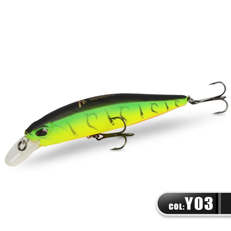 100F 14g  Floating Wobbler Fishing Lure 24Color Minnow Lure Hard Bait Quality Professional Depth0.8-1.0m