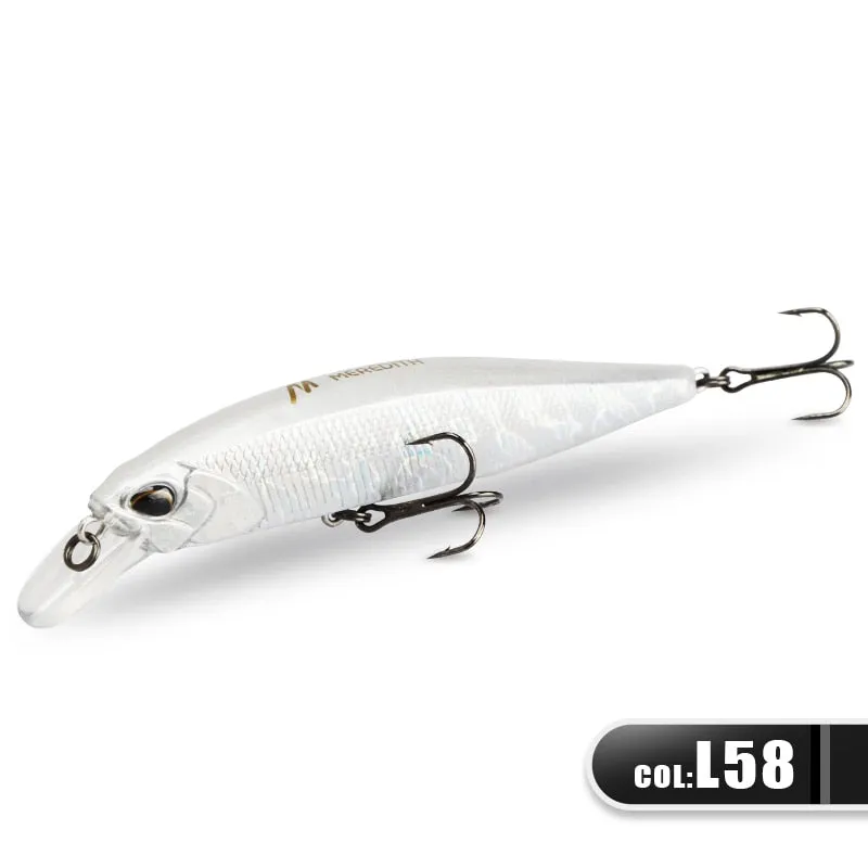 100F 14g  Floating Wobbler Fishing Lure 24Color Minnow Lure Hard Bait Quality Professional Depth0.8-1.0m