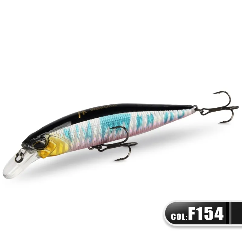 100F 14g  Floating Wobbler Fishing Lure 24Color Minnow Lure Hard Bait Quality Professional Depth0.8-1.0m