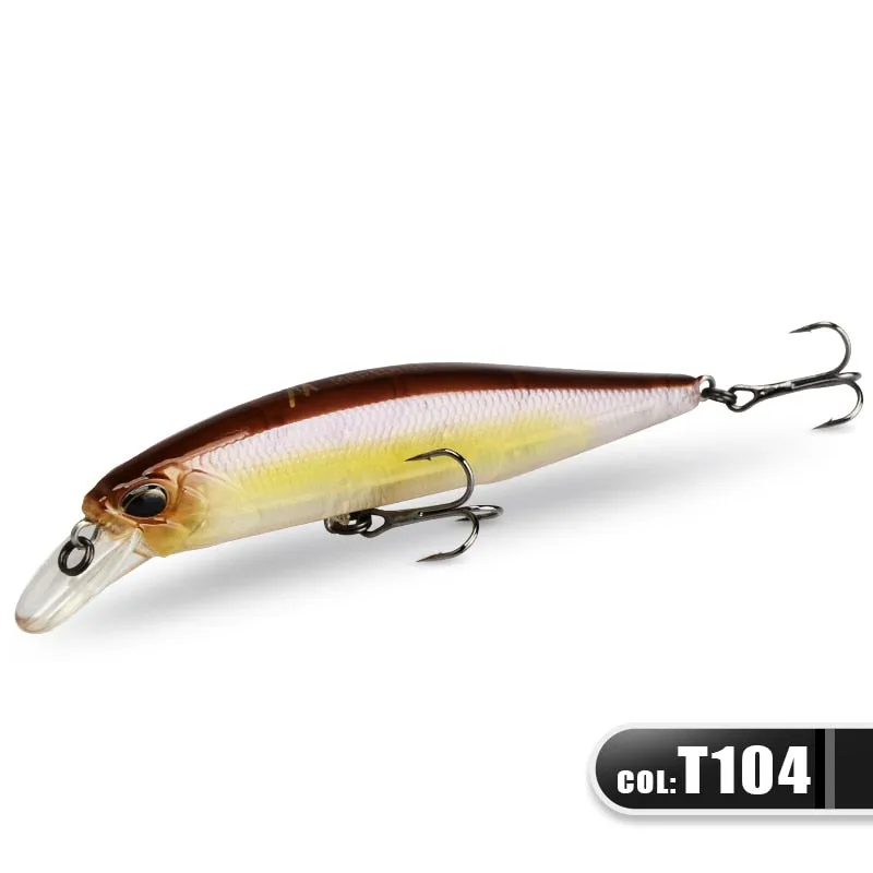 100F 14g  Floating Wobbler Fishing Lure 24Color Minnow Lure Hard Bait Quality Professional Depth0.8-1.0m