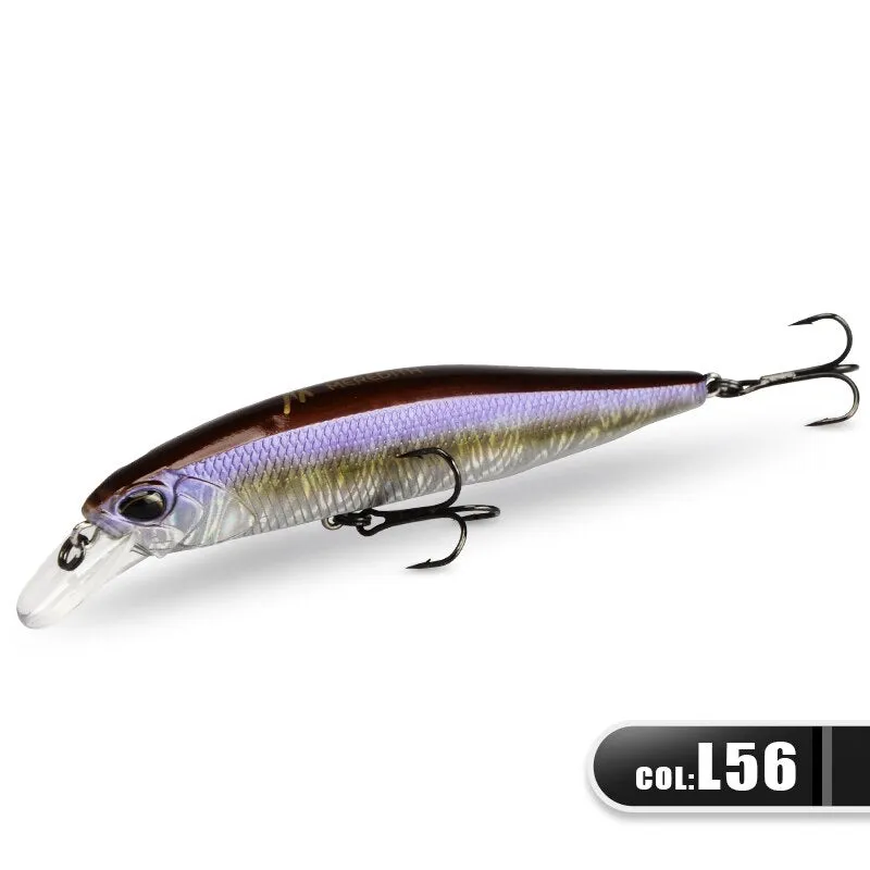 100F 14g  Floating Wobbler Fishing Lure 24Color Minnow Lure Hard Bait Quality Professional Depth0.8-1.0m