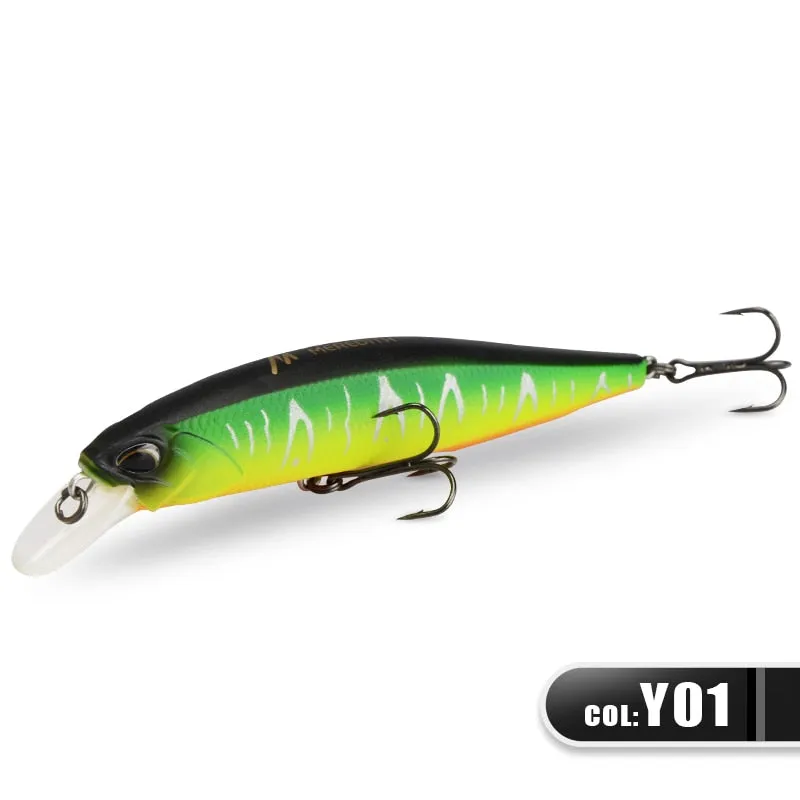 100F 14g  Floating Wobbler Fishing Lure 24Color Minnow Lure Hard Bait Quality Professional Depth0.8-1.0m