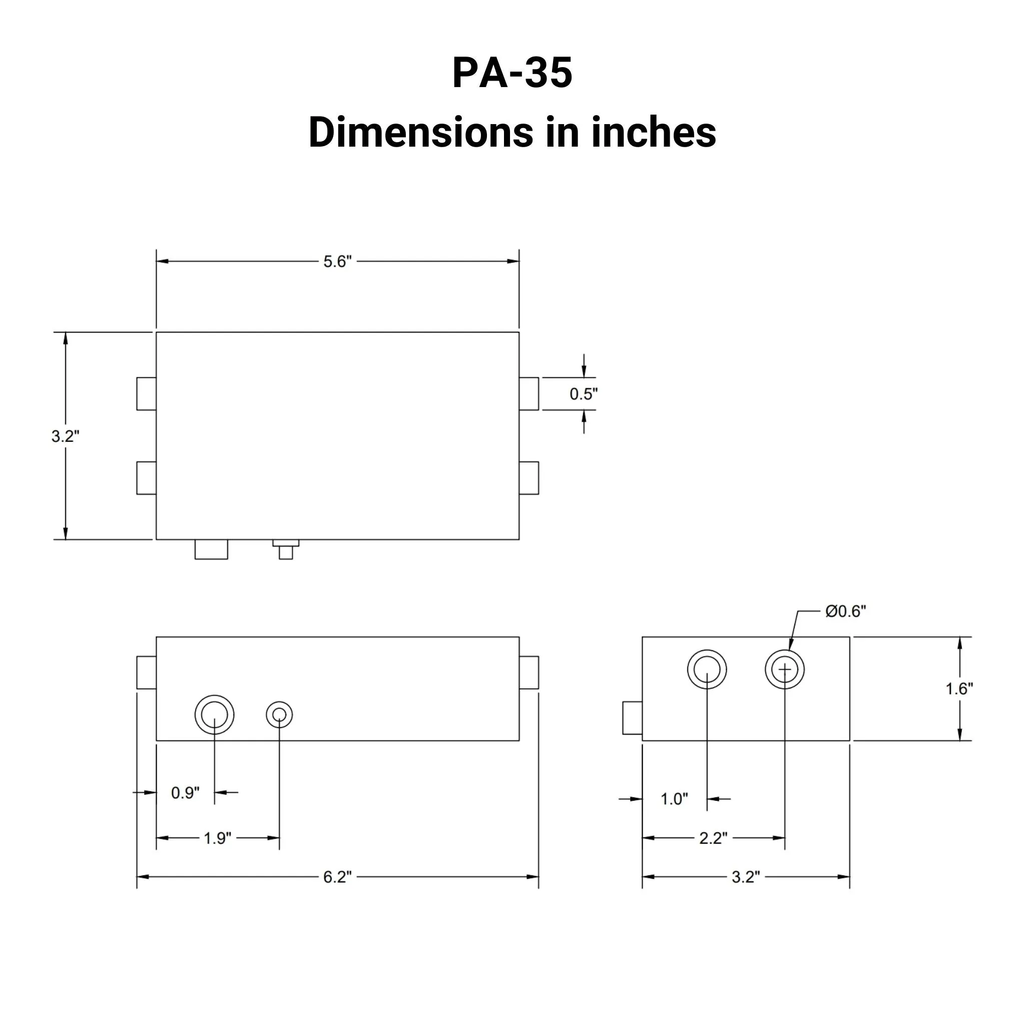 12 VDC - Wi-Fi Actuator Control Box - 4 Channels - Android/IPhone