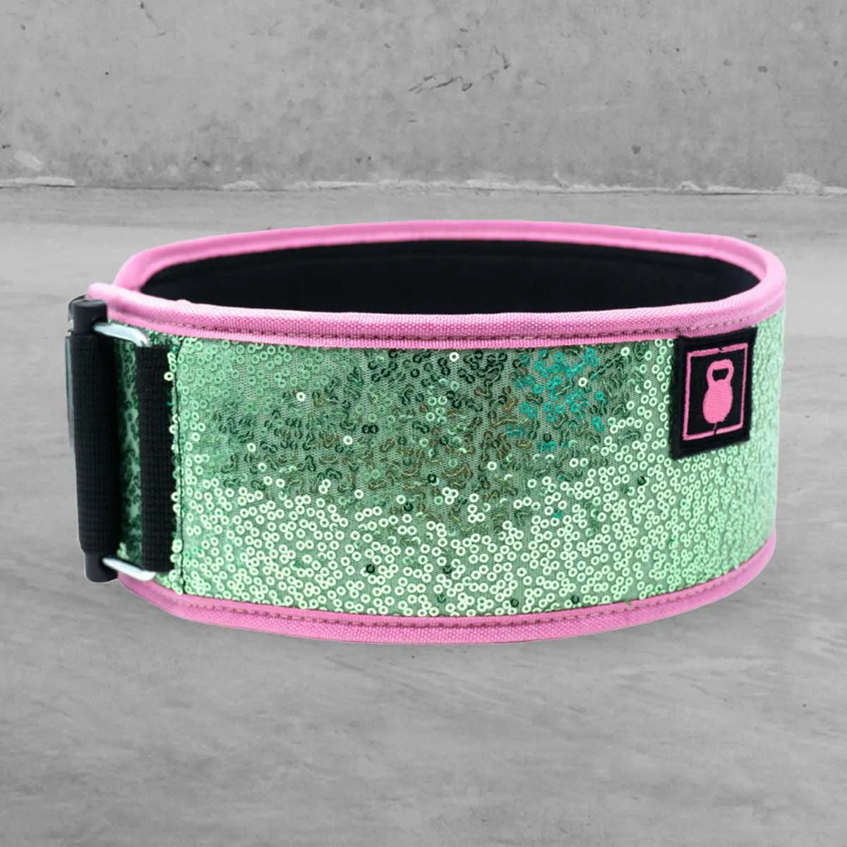 2POOD - 4" Weightlifting Belt - Sweet Tart Sparkle