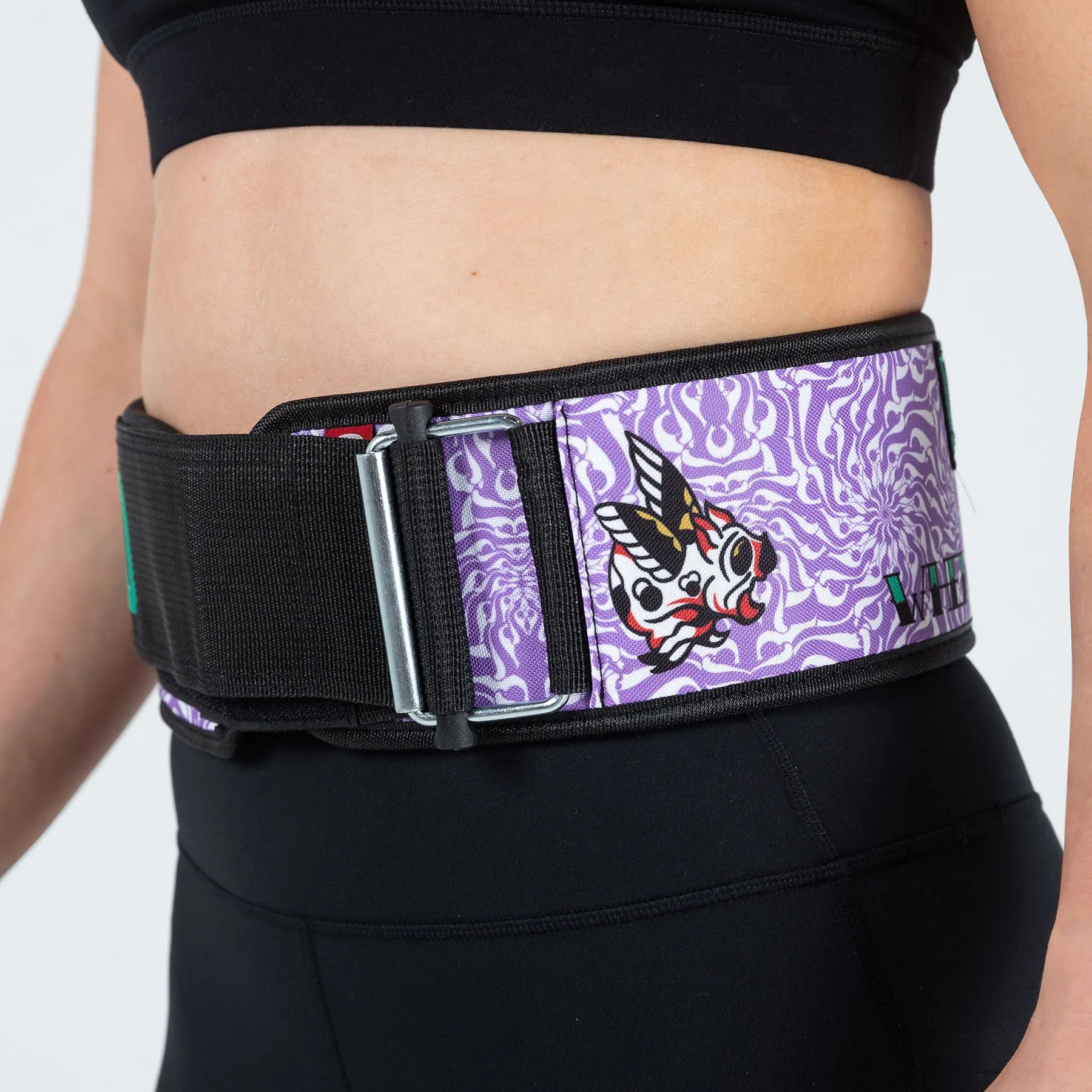 2POOD - 4" Weightlifting Belt - When Pigs Fly by Danielle Brandon