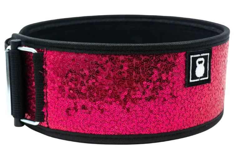 2POOD Bombshell (sparkle) 4" Weightlifting Belt