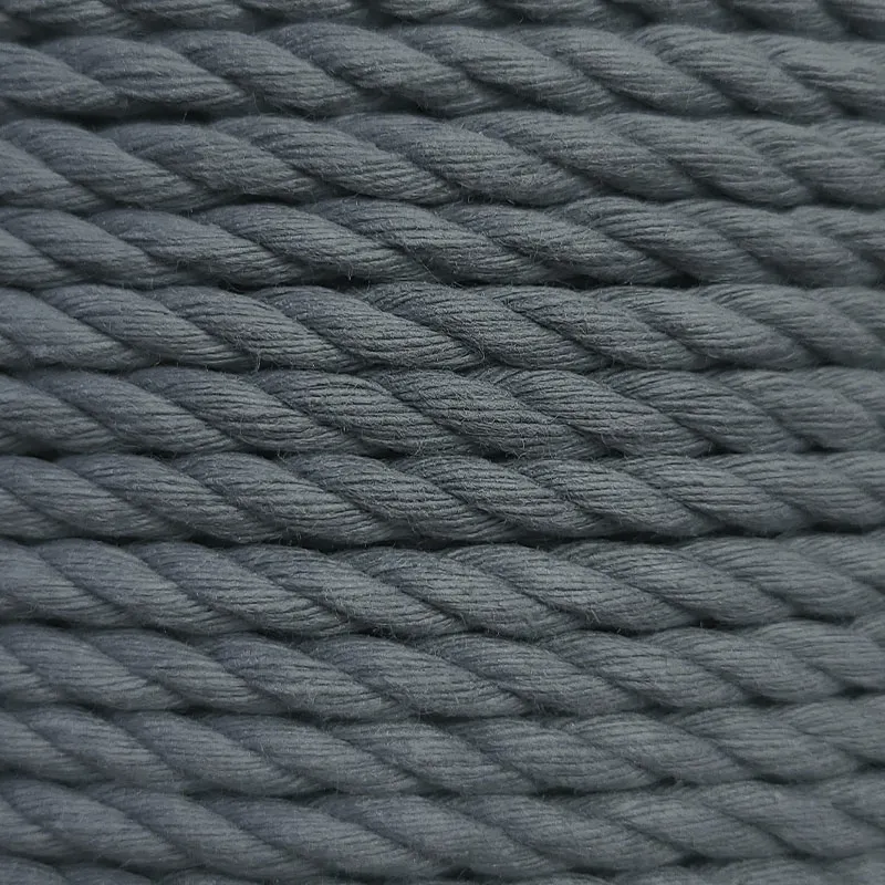 3mm Dip Dyed Cotton 3-Strand Rope