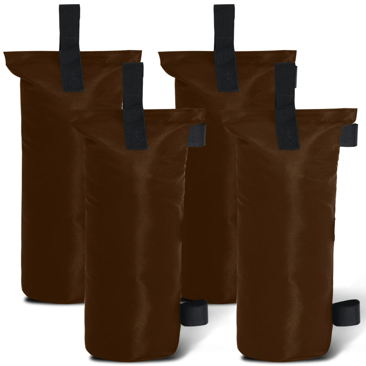 ABCCANOPY 100LBS/112LBS/150LBS Extra Large Canopy Sand Bags, 4-Packs (Without Sand)