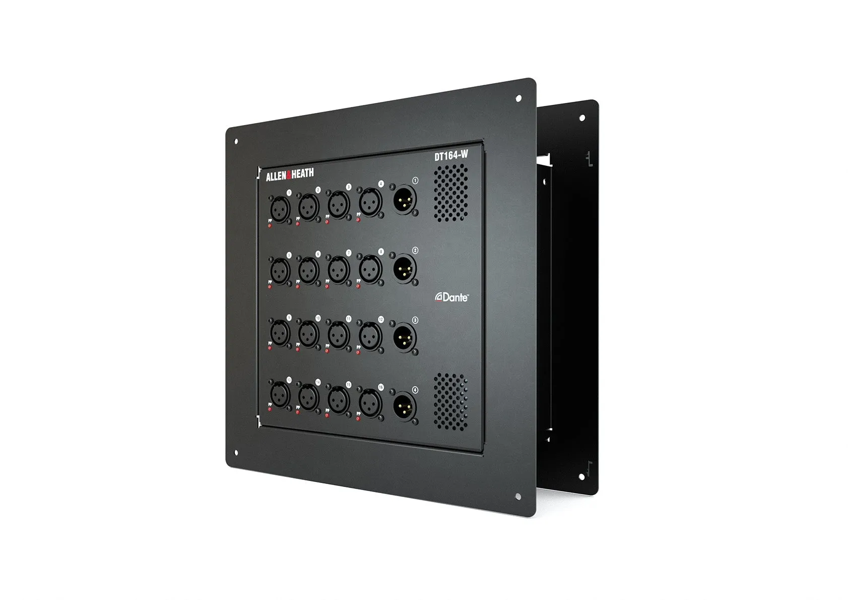 Allen & Heath DT164W 16x4 Dante Wall Box