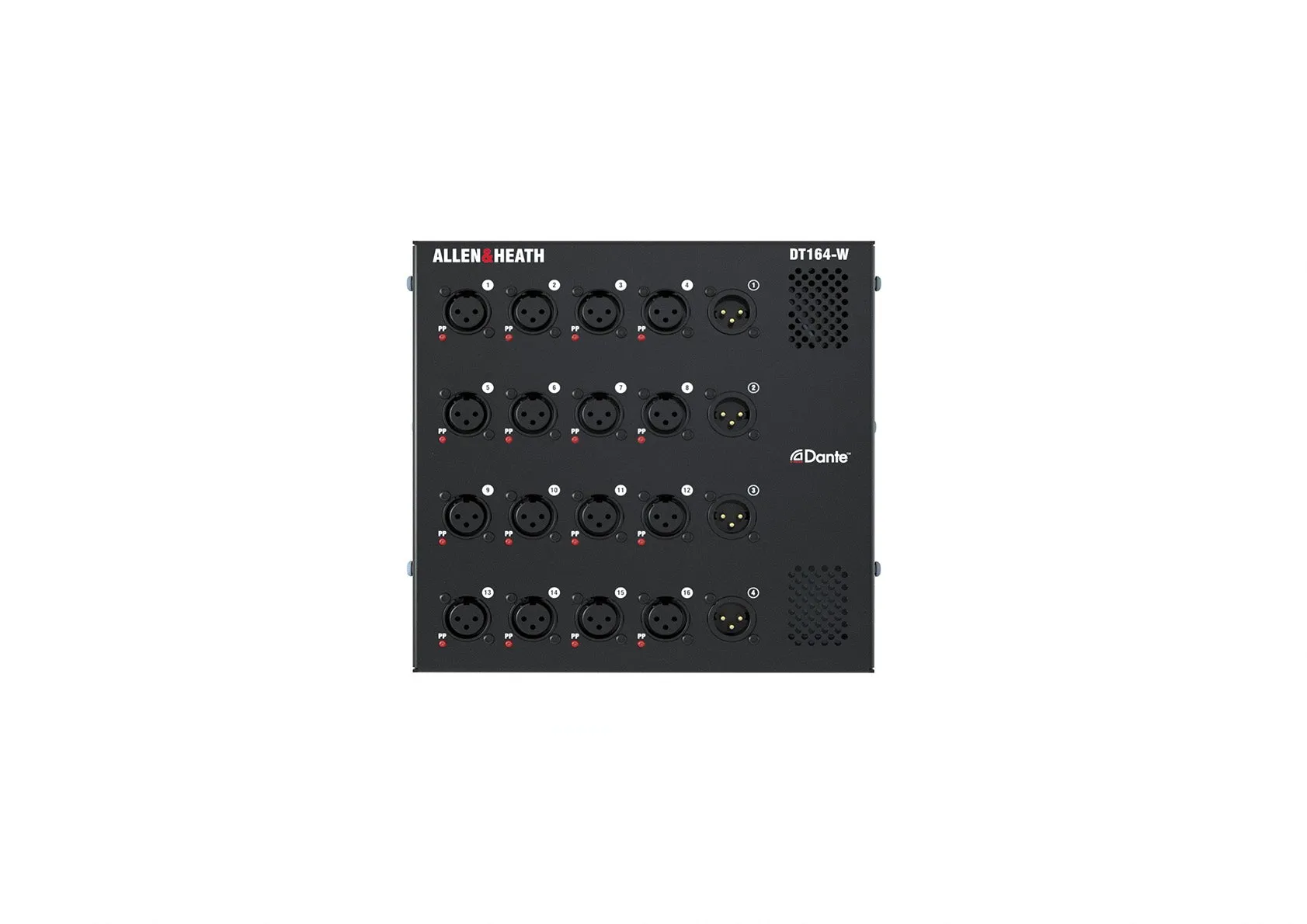 Allen & Heath DT164W 16x4 Dante Wall Box