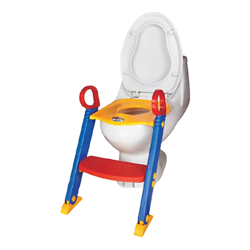 Anti-Slip Kids Toilet Ladder Potty Training Seat with Removable Potty