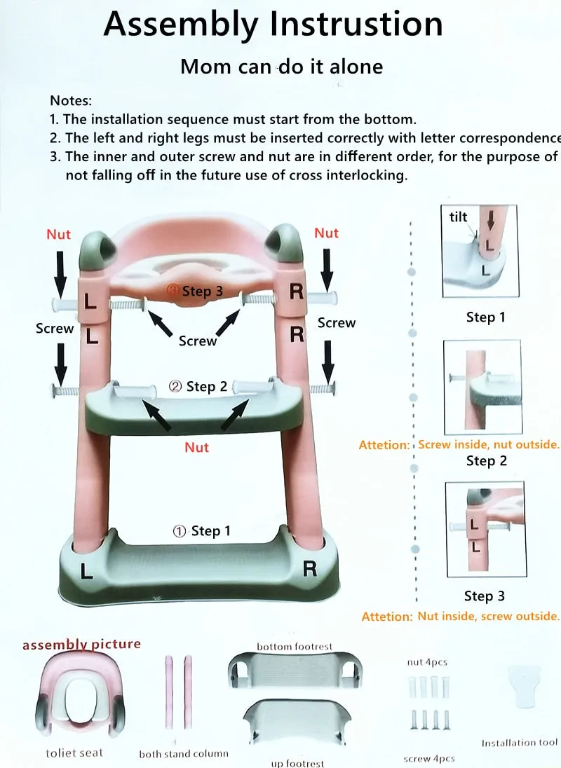 Baby Potty Training Ladder Seat