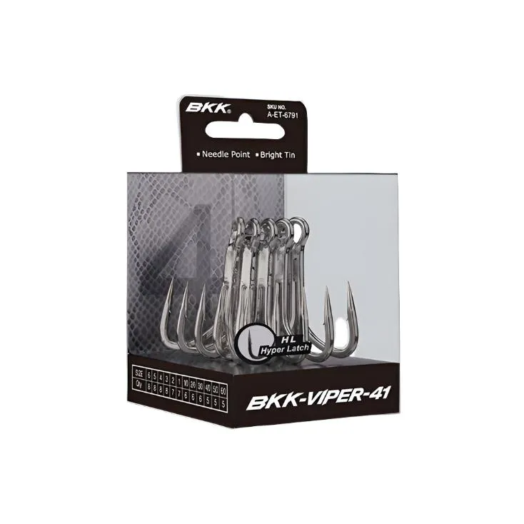 BKK Viper 41 Treble Hooks