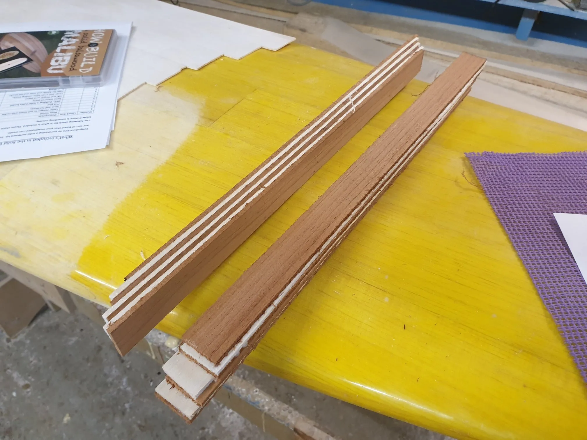 Cedar and Balsa Nose and Tail blocks