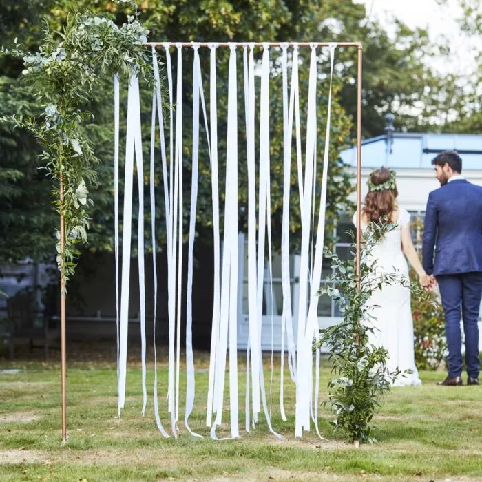 Copper Frame Wedding Arch Backdrop 2m x 1.5m