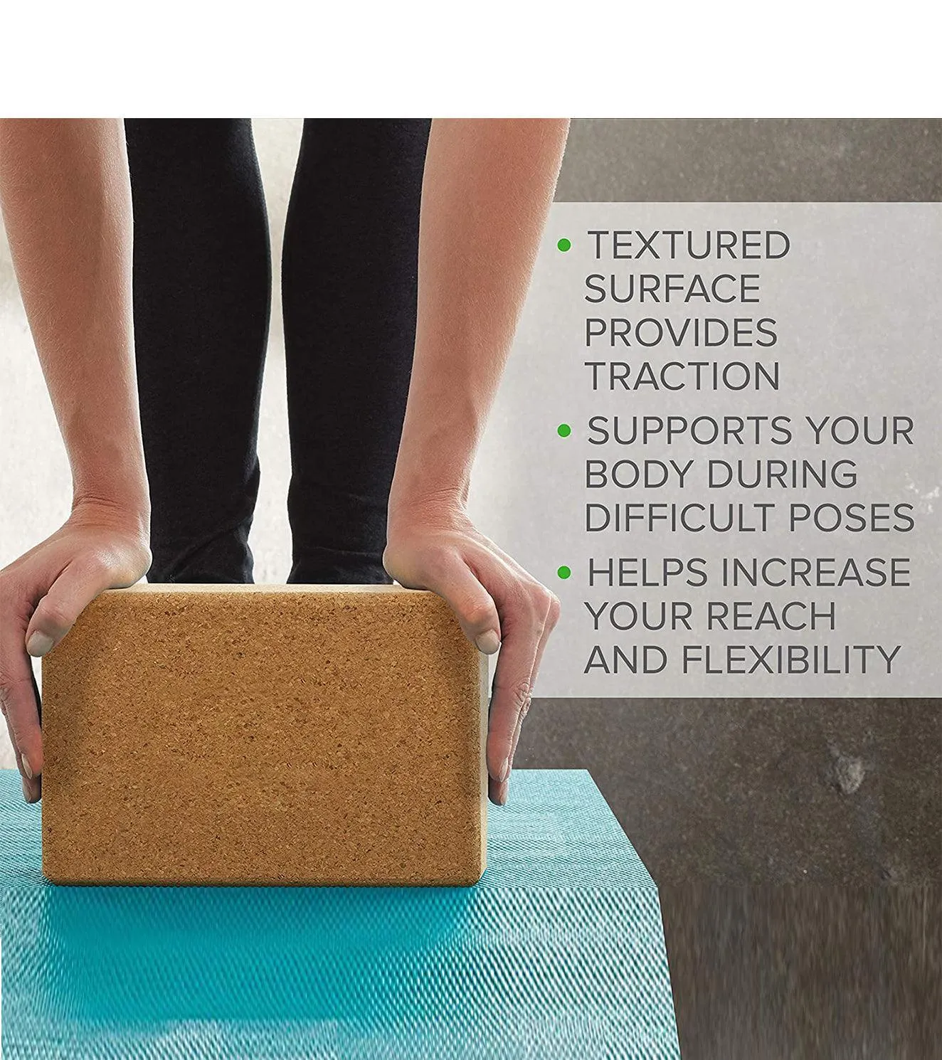 Cork Yoga block