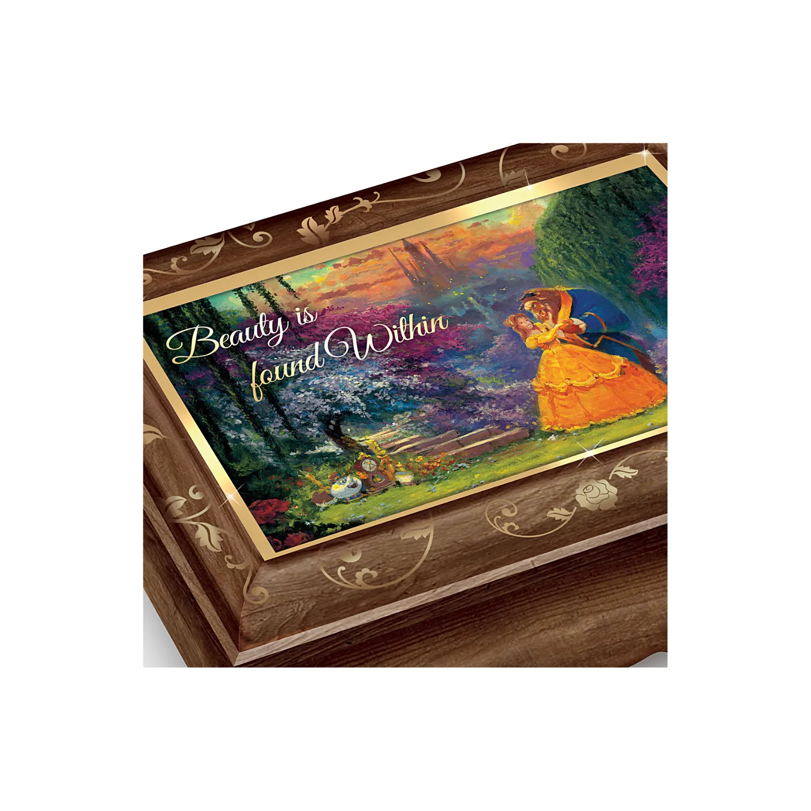 Disney Beauty and the Beast music box by The Bradford Exchange