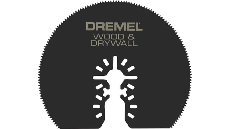 Dremel MM450U Universal Dual Interface Oscillating Wood & Drywall Saw Blade (Single-Pack) 3 in.