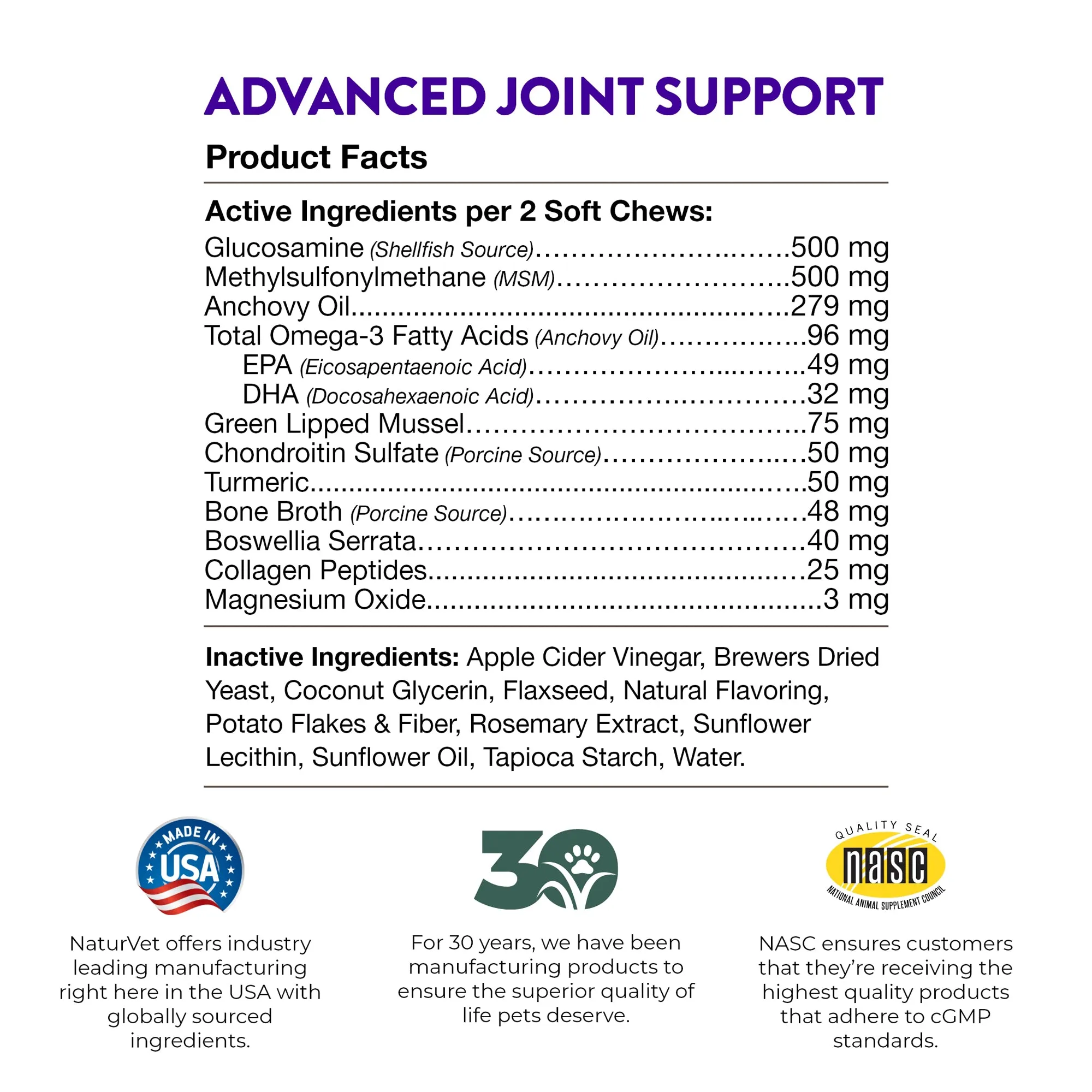 Evolutions - Advanced Joint Support Soft Chews