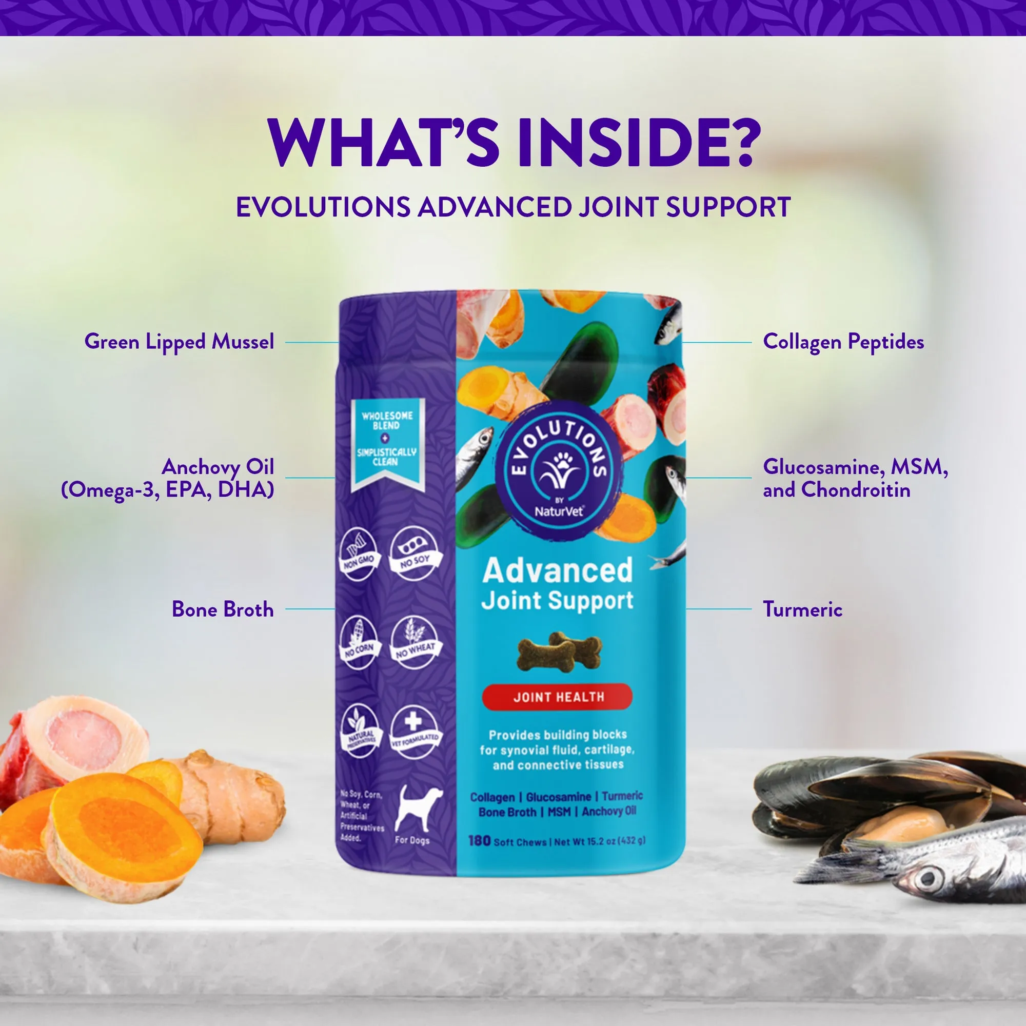 Evolutions - Advanced Joint Support Soft Chews