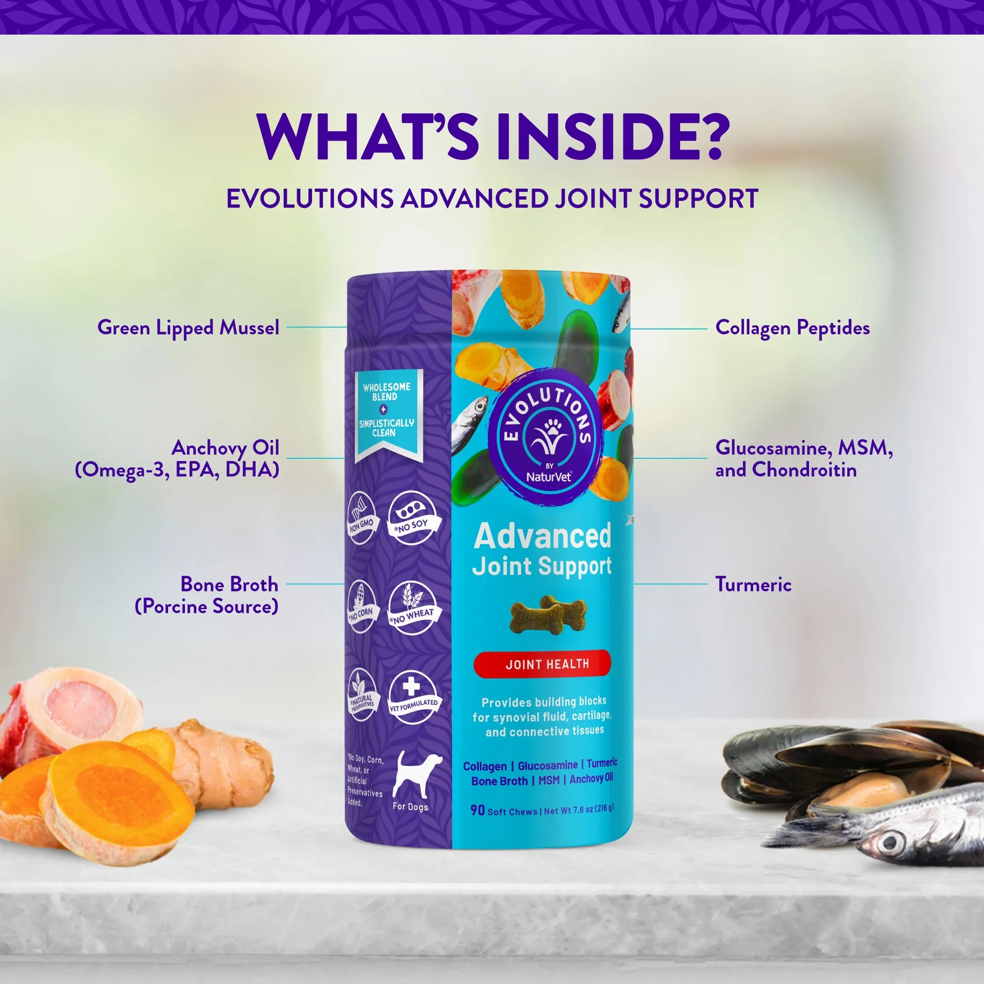 Evolutions - Advanced Joint Support Soft Chews