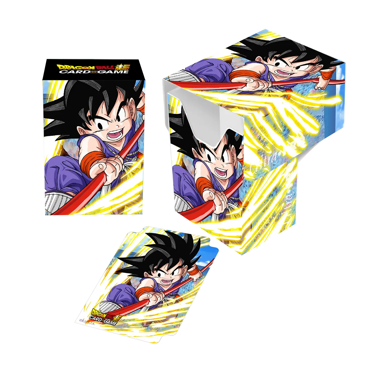 Explosive Spirit Son Goku Full-View Deck Box for Dragon Ball Super