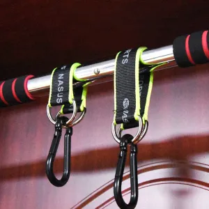 Firmness of Multifunctional Hanging Rings for Hanging Sandbags on Horizontal Bars with Hooks and Swings