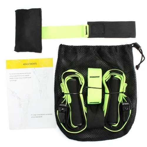 Fitness Training Resistance Band Elastic Workout Weighted Suspension Straps