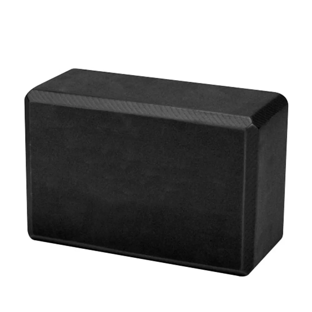 Foam Yoga Brick Block Black