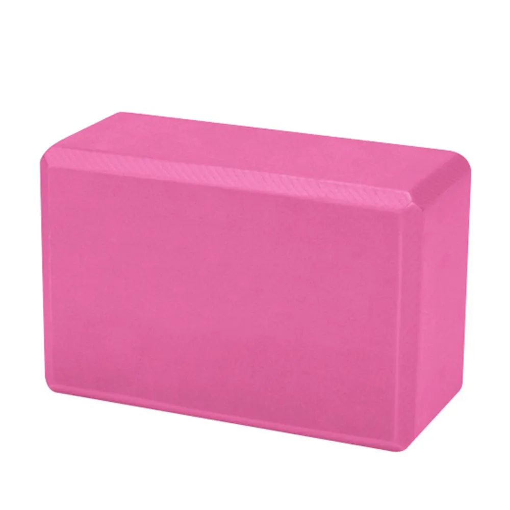 Foam Yoga Brick Block Pink