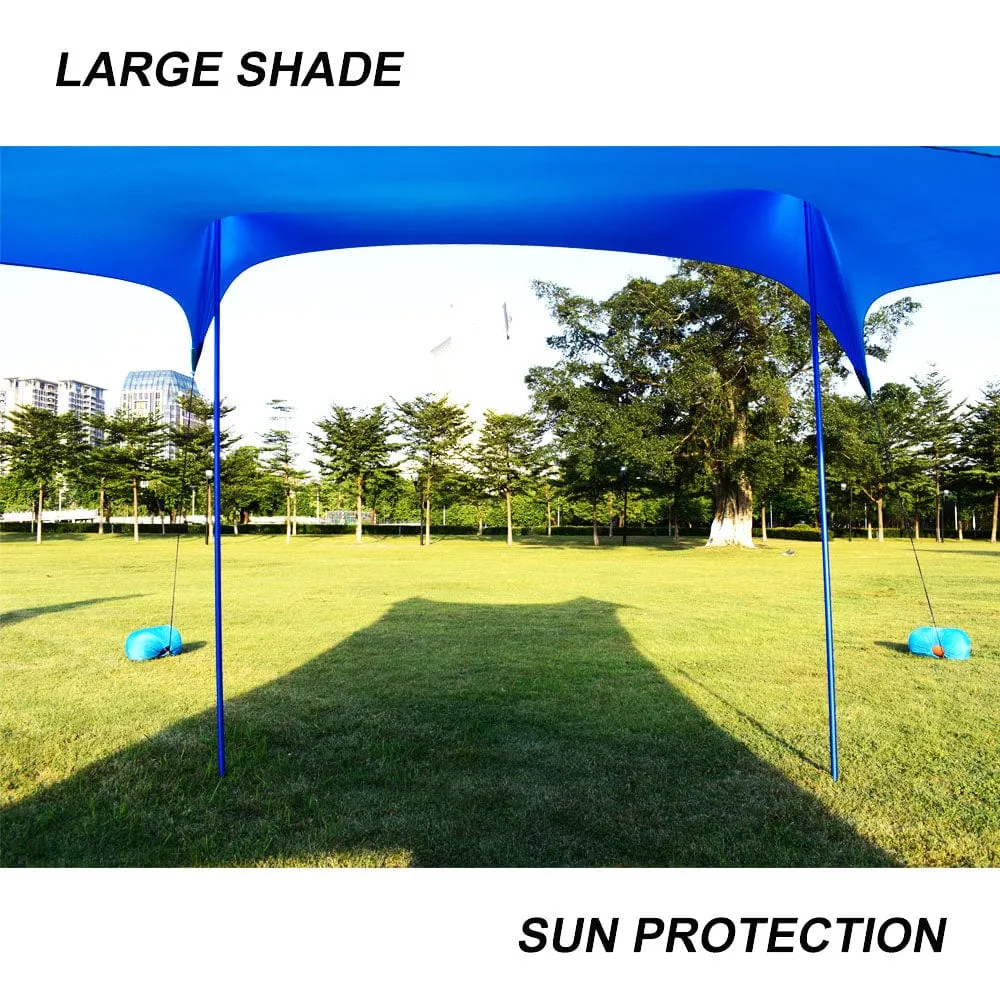 GeerTop UPF 50  Lycra Beach Canopy Sunshade