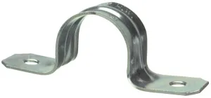 Halex 26123 Conduit Strap, Steel, Galvanized :BAG 4: QUANTITY: 10