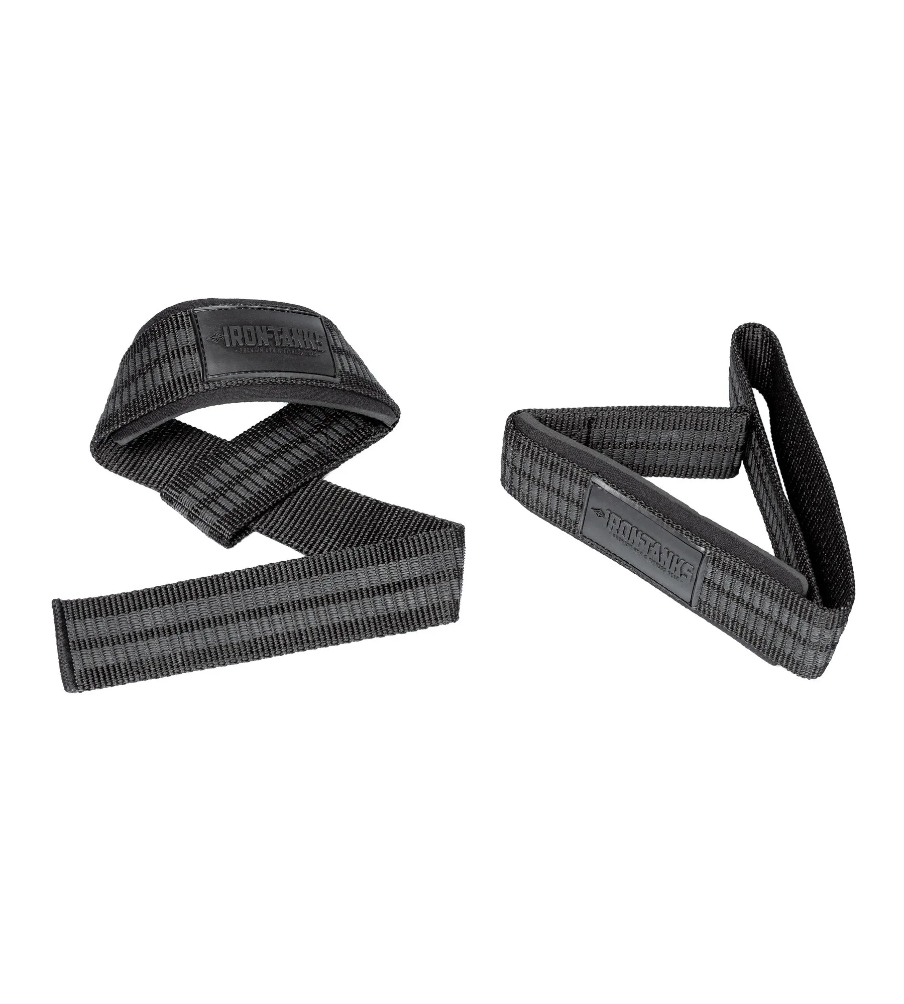 Hauler Nylon Lifting Straps Griptech (Axle Bar) - Immortal Black