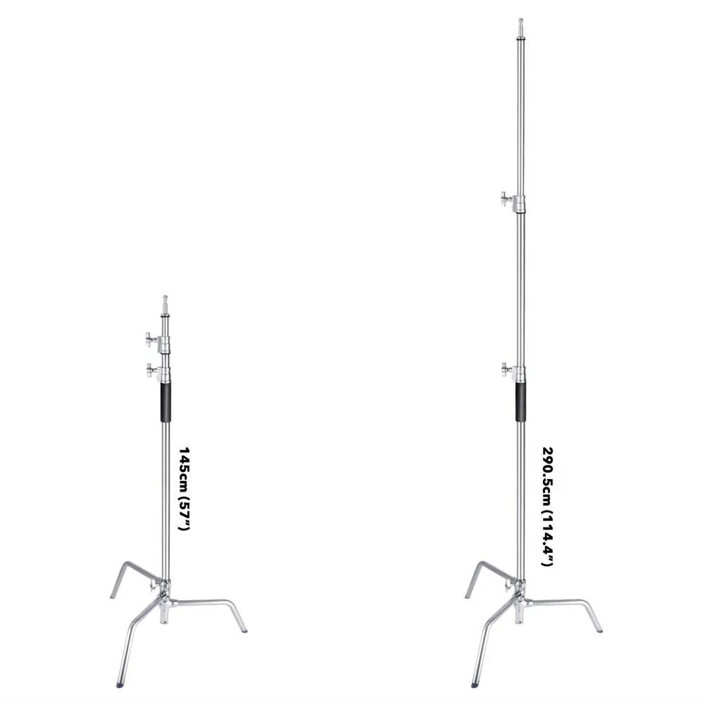 Heavy Duty Photographic C-Stand Stand Only (Max Load 10kg) (DEMO STOCK)