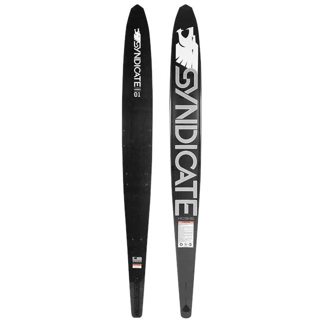 HO Syndicate Works 01 Slalom Ski with Syndicate Hardshell &  Fixed RTP