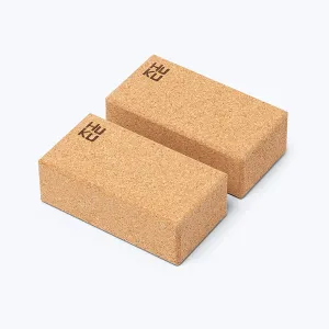 Huku Cork Yoga Blocks