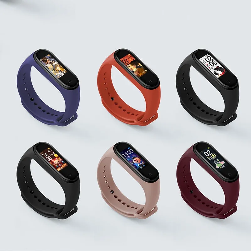 In Stock New Xiaomi Mi Band 4 Smart Miband 4 0.95" AMOLED Screen Waterproof Heart Rate Fitness 135mAh 20 Bluetooth 5.0 50ATM