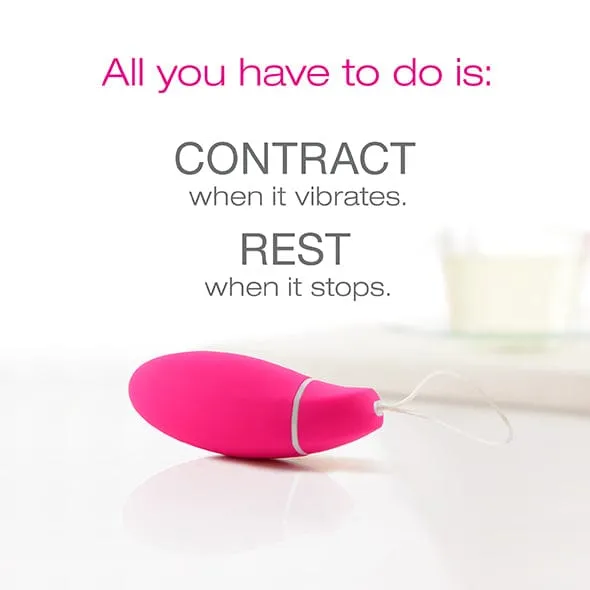 Intimina - KegelSmart Vibrating Personal Kegel Trainer (Pink)