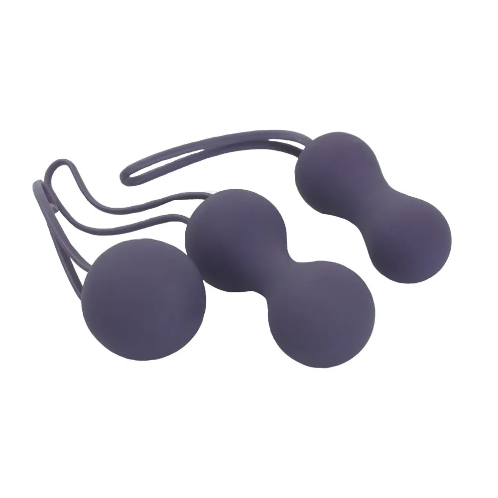 Je Joue Ami Kegel Balls 3 Step Training Set Purple