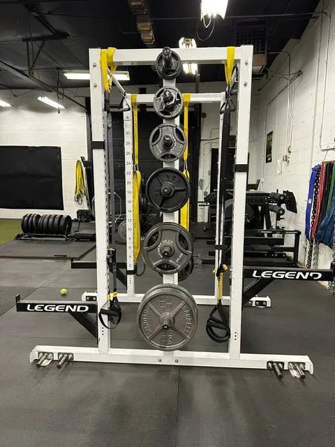 Legend Fitness Double Half Rack - Used