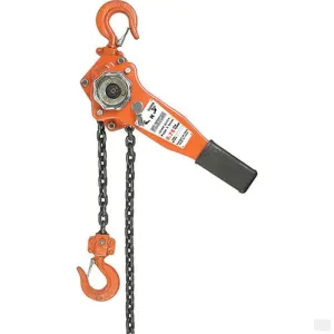 Lever Hoist, 5' Lift, 1500 lbs. (0.75 tons) Capacity, Alloy Steel Chain