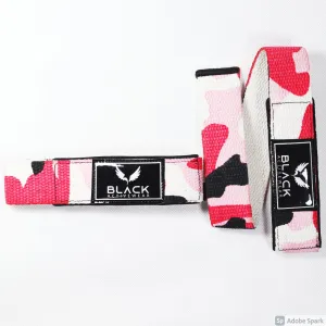 LIFTING STRAPS PINK CAMOUFLAGE