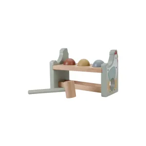 Little Dutch Pounding Bench With Rolling Balls - Little Farm