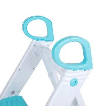 Lucky Baby Step Up Potty Training Seat W/Ladder - Blue