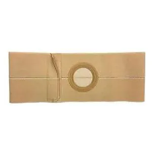 Nu-Form Beige Support Belt 2-3/4" Center Opening 5" Wide 32" - 35" Waist Medium, Regular Elastic