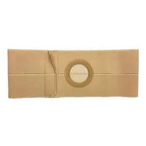 Nu-Form Beige Support Belt 3" Center Opening 4" Wide 32" - 35" Waist Medium