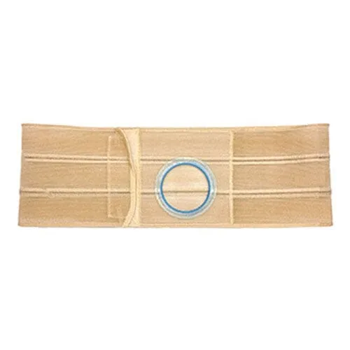 Nu-Hope Support Belt, Original Flat Panel, 2-5/8" Center Stoma, 5" Wide, Prolapse Strap, XL (41" to 47" Waist), Beige