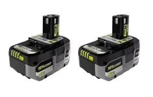 Open Box -  RYOBI ONE  HP 18V 6.0Ah and 4.0Ah Battery (PBP4210)